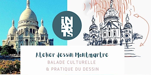 Image principale de Atelier DESSIN, carnet créatif & balade culturelle à Montmartre