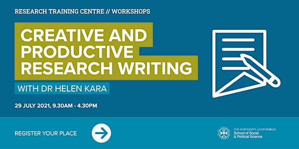 Creative and Productive Research Writing