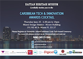 Miami Caribbean Code ™ Tech and Innovations Award Ceremony primary image