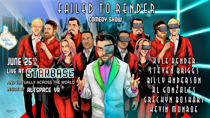 FRIDAY PRIDEXR Failed to Render Comedy Show & LIVE Performances at StarBase image