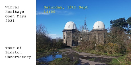 Hauptbild für Bidston Observatory Wirral Heritage Open Days