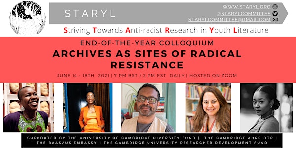 STARYL Colloquium: Archives as Sites of Radical Resistance