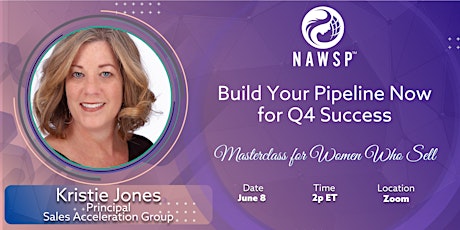 NAWSP’s Build Your Pipeline Now for Q4 Success  primärbild