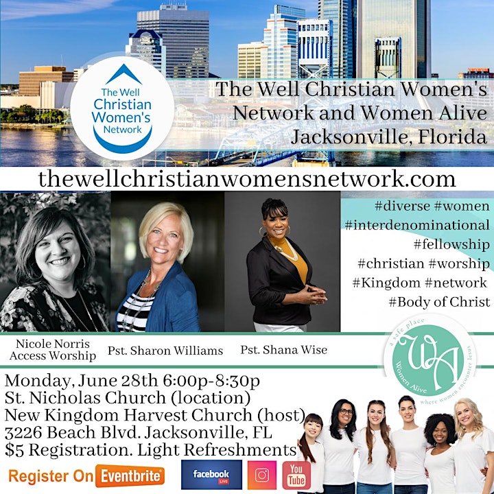 The Well CWN and Women Alive Monthly Meeting Jacksonville image