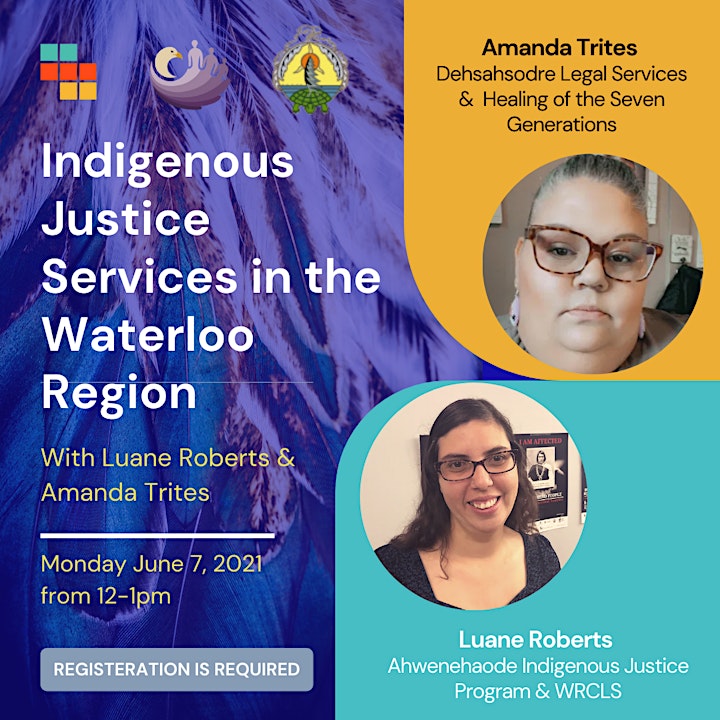 Indigenous Justice Services in the Waterloo Region Lunch & Learn image