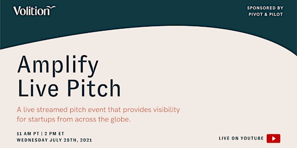 Amplify Live Pitch | July 28th