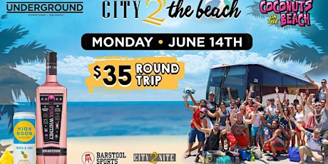 Image principale de Cit2Nite June Beach Bus | Featuring High Noon & Pink Whitney