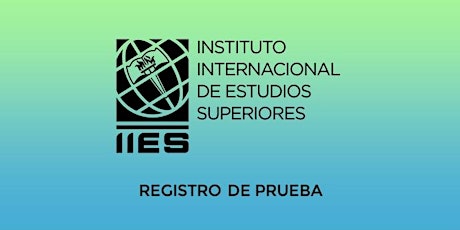 Imagen principal de Conferencia Online IIES - (Prueba)