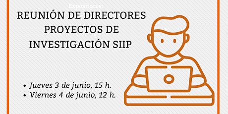 Imagen principal de Reunión con directores de proyectos SIIP