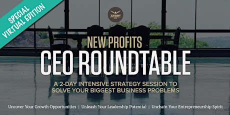 Hauptbild für New Profits CEO Roundtable [Virtual Edition]