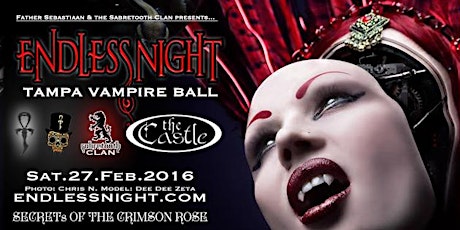 Image principale de Endless Night: Tampa Vampire Ball 2016 "Secrets of the Crimson Rose"