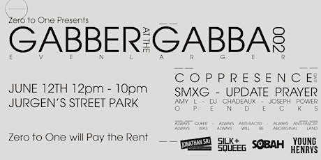 Gabber at the Gabba 002 primary image
