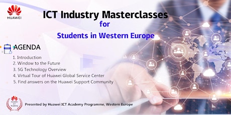 Industry Masterclasses for Students in Western Europe - 9th June 2021