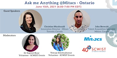 Chiedimi qualsiasi cosa @Mitacs (Ontario)