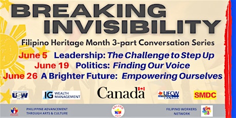 BREAKING INVISIBILITY: LEADERSHIP. THE CHALLENGE TO STEP UP primary image