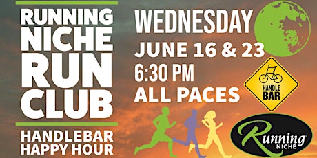 Running Niche Run Club & Handlebar Happy Hour primary image