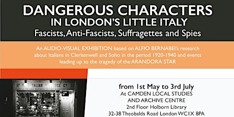 Guided tour Dangerous Characters in London’s Little Italy primary image