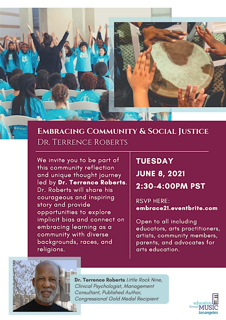 
		Embracing Community & Social Justice with Dr. Terrence Roberts image
