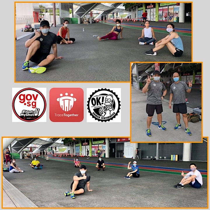 Fri 7.30am-HIIT/Functional Fitness with Weights - Outdoor ActiveSG approved image