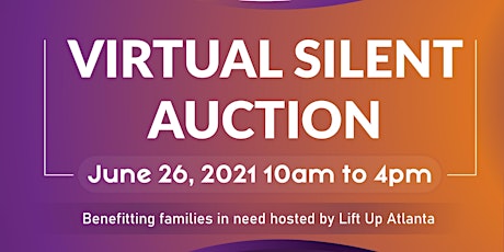 Lift Up Atlanta's Virtual Silent Auction primary image