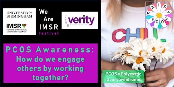 We Are IMSR: PCOS Awareness - how do we engage others by working together?