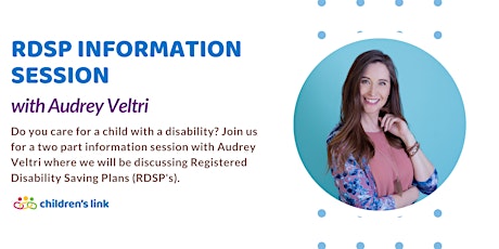 RDSP Planning with Audrey Veltri (2 Part Session)
