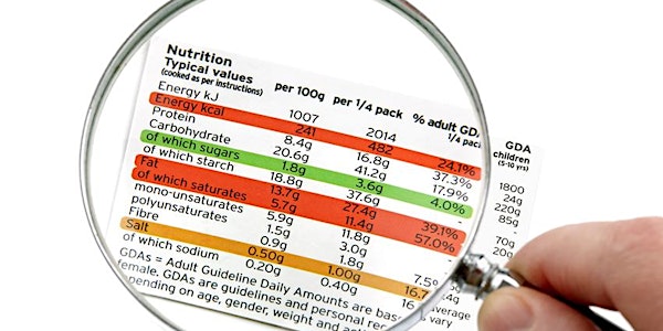 Learn to Read and Better Understand A Nutrition Label