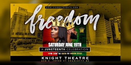 FREEDOM A JUNETEENTH CELEBRATION primary image