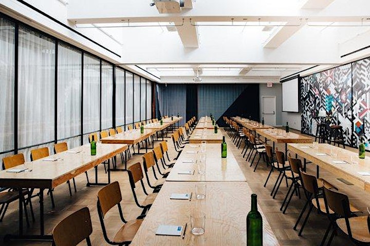 One of Ace Hotel's conference rooms