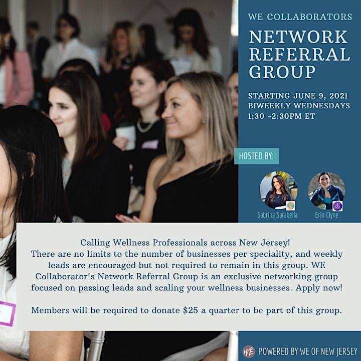 WE Networking Referral Group image