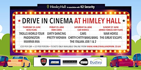 Himley Hall Drive-in cinema - Mini Club special offer primary image