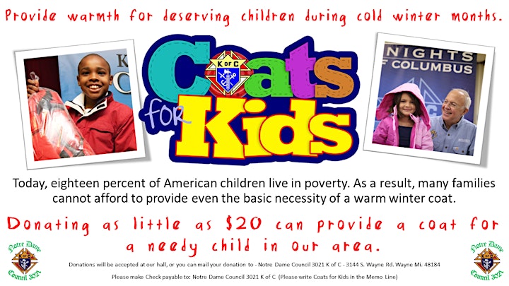 Second Annual Autumn  Tea - Coats for Kids Fundraiser image