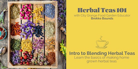 Intro To Blending Herbal Teas- ONLINE Class