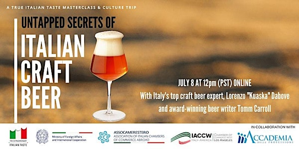 Masterclass: Untapped Secrets of Italian Craft Beer