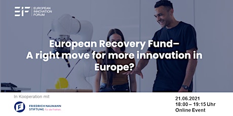 European Recovery Fund - A right move for more innovation in Europe?
