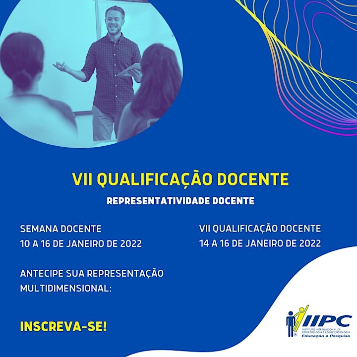  Imagem do evento PRÉ-VENDA - VII Semana de Qualificação Docente do IIPC 