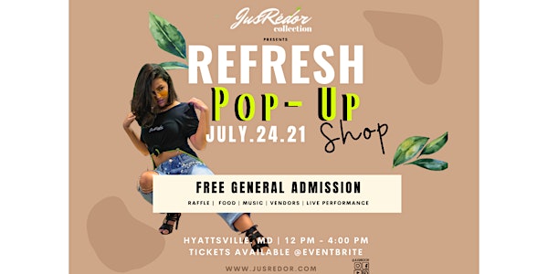 Refresh Relaunch Pop-Up Shop  2021 | Shop Local Businesses