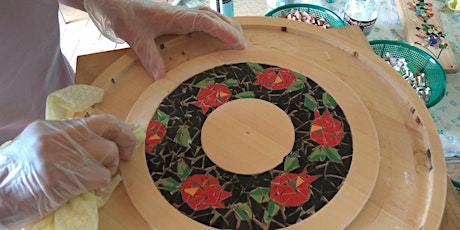 LAZY SUSAN MOSAIC WORKSHOP.  Special offer primary image