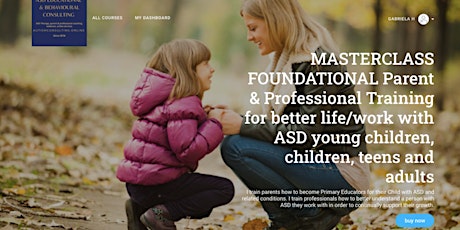 ''Missing piece'' in the ASD  therapy- Pathway to Better Life/Work with ASD primary image