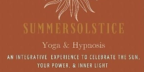Summer Solstice: Yoga & Hypnosis