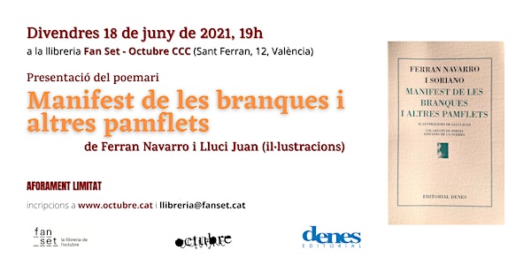 Presentació  Manifest de les branques i altres pamflets, de Ferran Navarro
