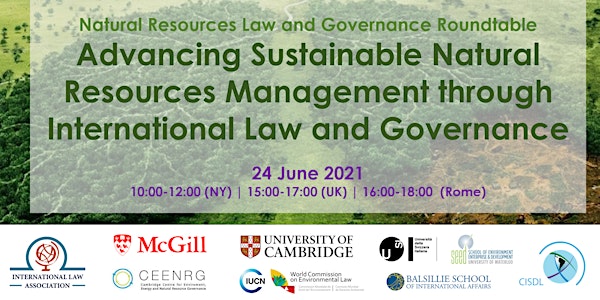Natural Resources Law and Governance Roundtable 2021