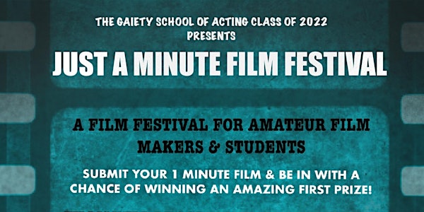 Just a Minute Film Festival