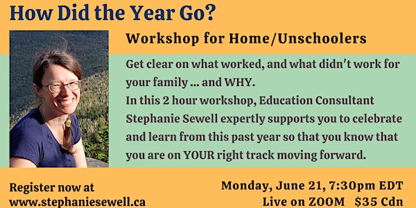 How Did the Year Go Workshop