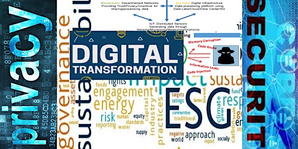 Cybersecurity & Privacy in ESG Digital Transformation Webinar