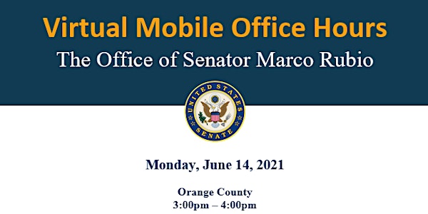 Orange County- Virtual Mobile Office Hours