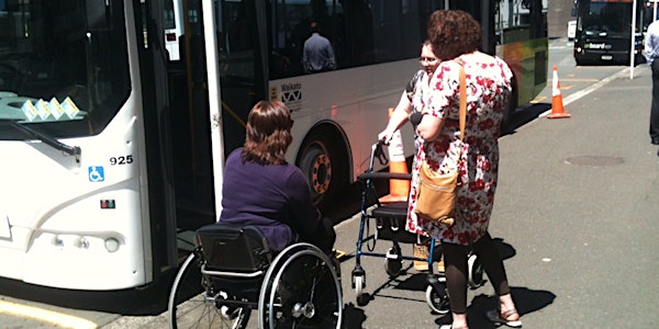 Transport experiences of disabled people - Auckland Service Providers Hui