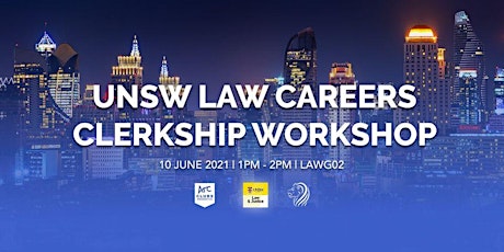 UNSW Law Careers Clerkship Workshop primary image