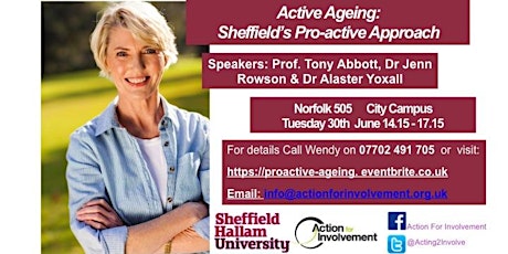 Active ageing: Sheffield's Proactive Approach? primary image