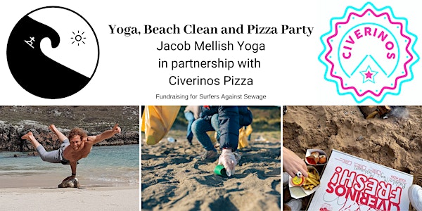 Yoga, Beach Clean and Pizza Party